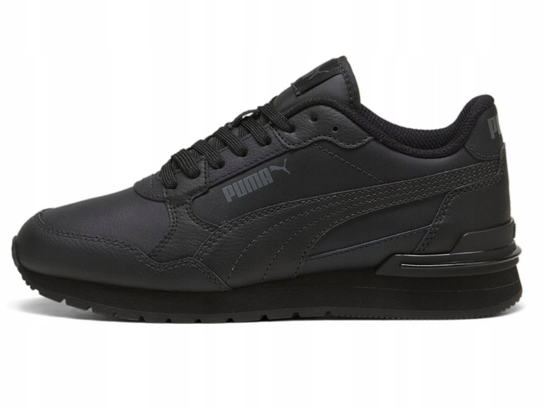 Buty Sportowe Damskie Puma St Runner V4 399736-01 Czarne Skóra ...