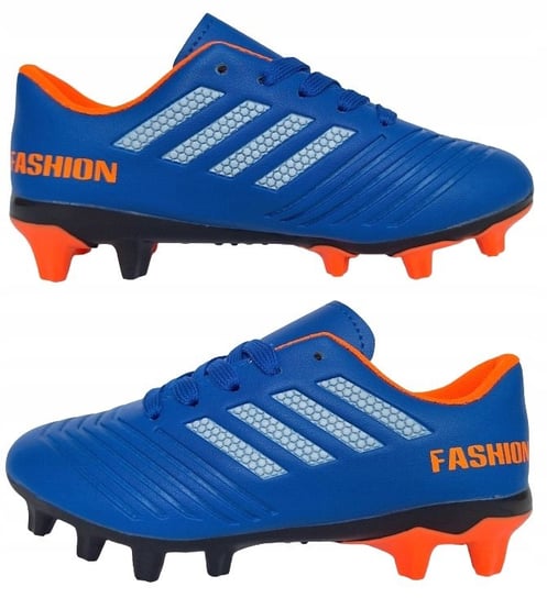 Buty sportowe dziecięce piłkarskie lanki korki do piłki nożnej z korkami 34 Fashion