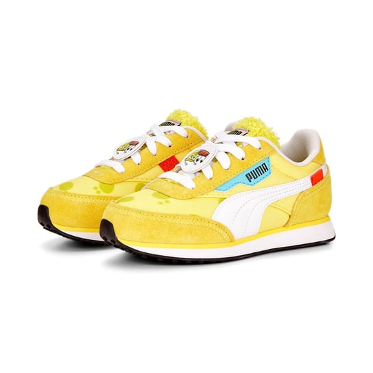 Buty sportowe dziecięce Puma FUTURE RIDER SPONGEBOB PS żółte 39211701-28 Inna marka