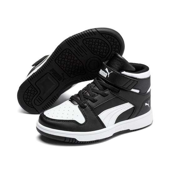 Buty sportowe dziecięce Puma REBOUND LAYUP SL V PS czarne 37048801-28 Inna marka