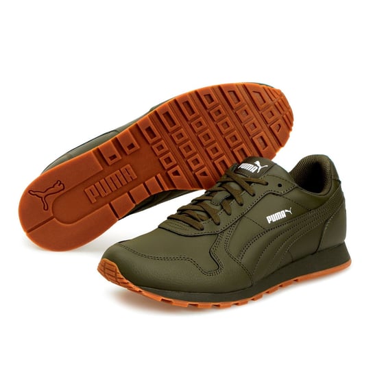 Buty sportowe męskie Puma ST RUNNER FULL L khaki 35913010-42 Inna marka