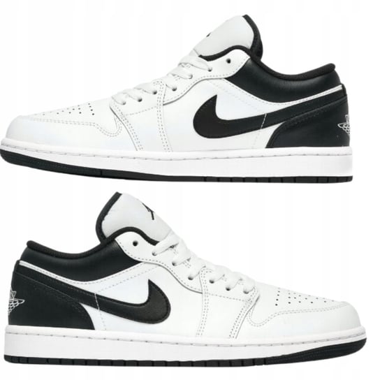 Buty sportowe Nike AIR JORDAN 1 LOW czarne białe skórzane rozmiar 40,5 Nike