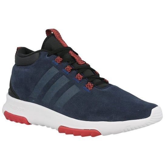 Buty Sportowe Skórzane Modne Granatowe Męskie Wysokie Adidas CF Racer Mid WTR BC0128 44 2/3 Inna marka