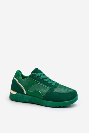 Buty Sportowe Sneakersy Damskie Zielone Kleffaria-36 Inna marka