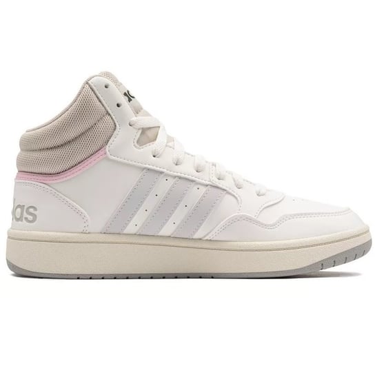 Buty Sportowe Sneakersy Wygodne Sznurowane Wysokie Modne Stylowe Damskie Adidas Hoops 3.0 MID GZ4560 38 Adidas