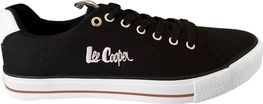 Buty trampki sneakersy miejskie męskie Lee Cooper czarne LCW-23-31-1823M-41 Inna marka