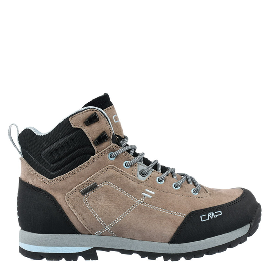 Scarpe Da Trekking Donna CMP Alcor 2.0 Mid WP - In Vera Pelle, Impermeabili, Con Suola FullOn Grip, Per Escursionismo E Cammino