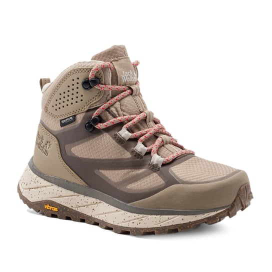 Buty trekkingowe damskie Jack Wolfskin Terraventure Texapore beżowe 4049991_5294_075 Jack Wolfskin