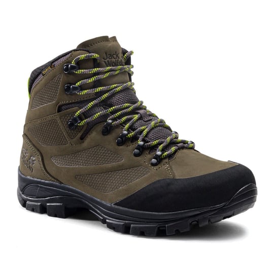 Buty trekkingowe męskie Jack Wolfskin Rebellion Texapore Mid brązowe 4051171 44,5 Jack Wolfskin