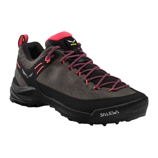 Buty turystyczne damskie Salewa Wildfire Leather brązowe 00-0000061396 Salewa