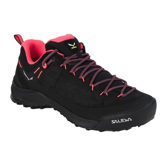 Buty turystyczne damskie Salewa Wildfire Leather czarne 00-0000061396 Salewa