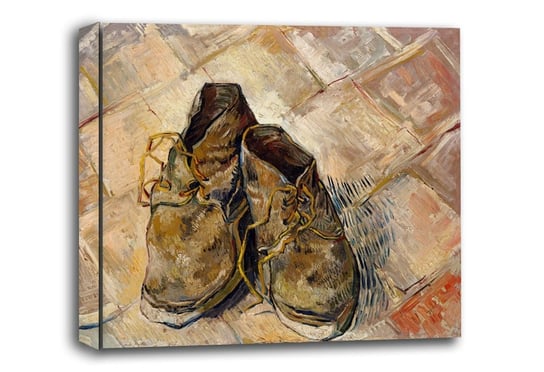 Buty, Vincent van Gogh - obraz na płótnie 100x70 cm Galeria Plakatu