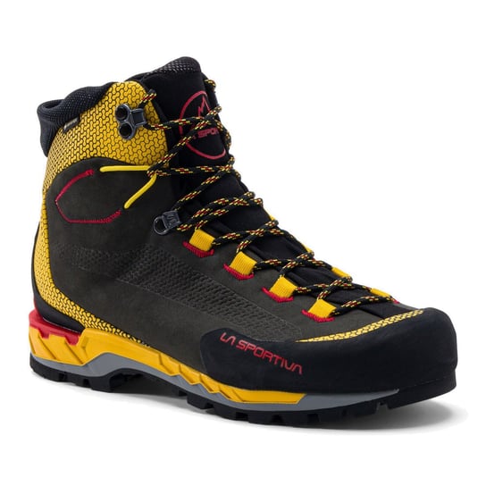 Buty wysokogórskie męskie La Sportiva Trango Tech Leather GTX czarno-żółte 21S999100 40 La Sportiva