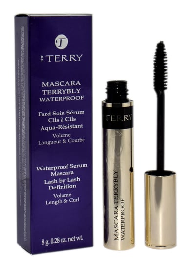 By Terry, Mascara Terrybly Waterproof, tusz do rzęs, 01 Black, 8 ml By Terry