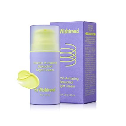 By Wishtrend Vitamin A-mazing Bakuchiol Night Cream, Krem Do Twarzy Na Noc, 30g BY WISHTREND