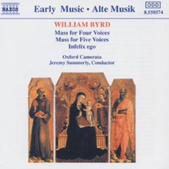 Byrd: Masses for Four And Five Voices Summerly Jeremy