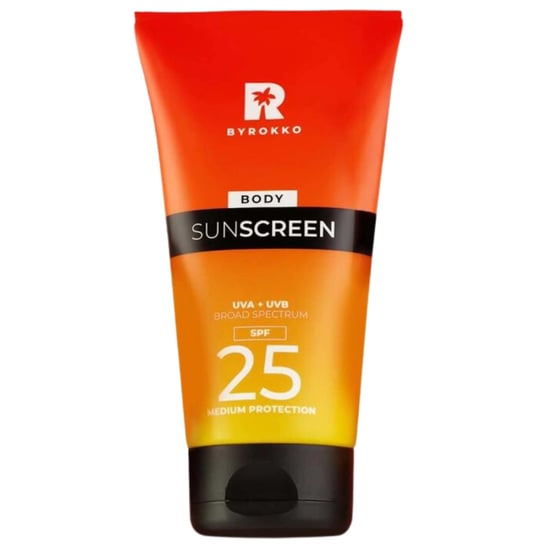Byrokko Body Sunscreen SPF25 Krem Chroniący Przed Słońcem Byrokko