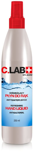 C.LAB+, Antybakteryjny płyn do rąk z pantenolem, 250 ml C.LAB+
