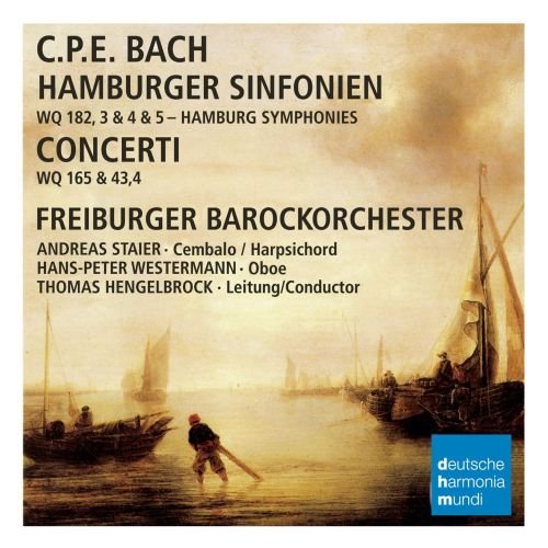 C.P.E. Bach: Hamburger Sinfonien & Concerte Staier Andreas, Westermann Hans-Peter, Hengelbrock Thomas, Freiburger Barockorchester