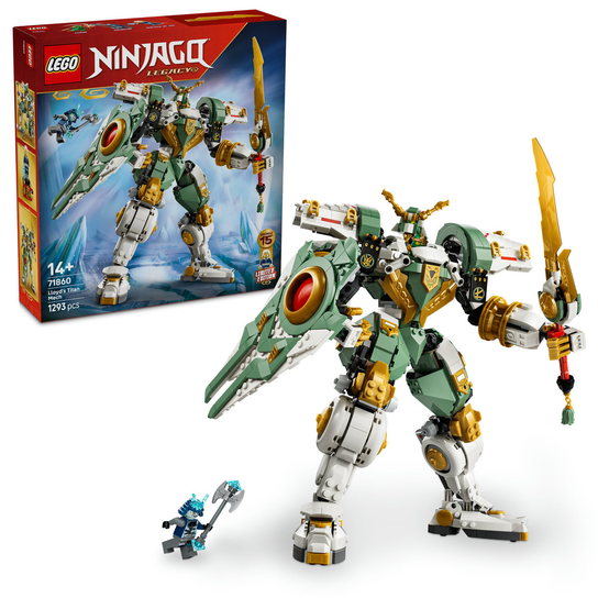 LEGO NINJAGO Klocki Tytanowy Mech Lloyda 15 Rocznica 71860 lego-ninjago-klocki-tytanowy-mech-lloyda-15-rocznica-71860