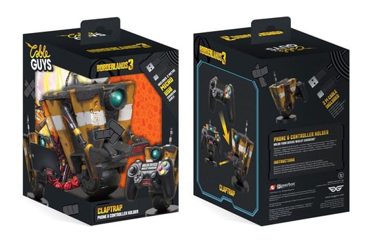Cable Guys, Stojak na telefon / kontroler Borderlands 3 Clap Trap Exquisite Gaming