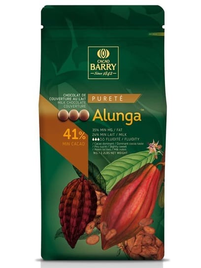 Cacao Barry Alunga Mleczna Czekolada 5Kg Cacao Barry Alunga