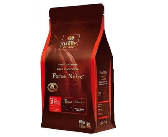 Cacao Barry Force Noire 50% Ciemna Czekolada 5 Kg Callebaut