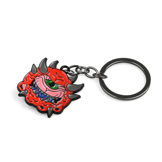 Cacodemon | 6 cm | Metal | Brelok | Doom Inna marka