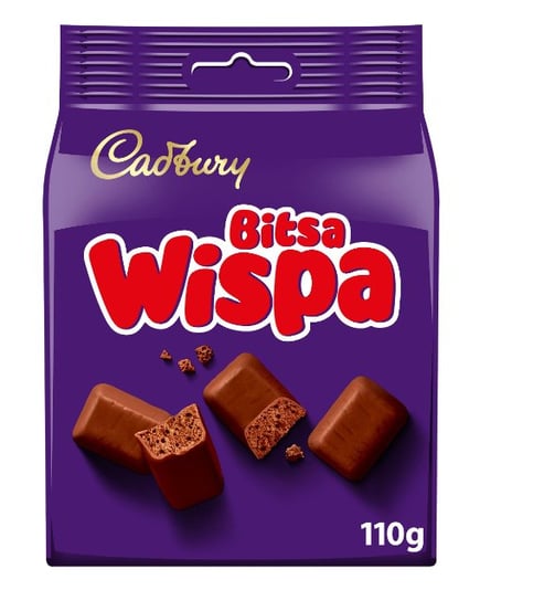 Cadbury- Bitsa wispa Torebka czekoladowa 110g Inna marka