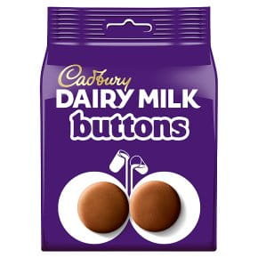 Cadbury Dairy Milk Giant Buttons Chocolate Bag 119g Inna marka