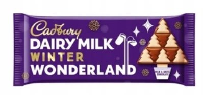 Cadbury Dairy Milk Winter Wonderland Chocolate czekolada 100g Inna marka