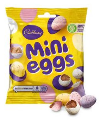 Cadbury Mini torebka jajka 80g Inna marka