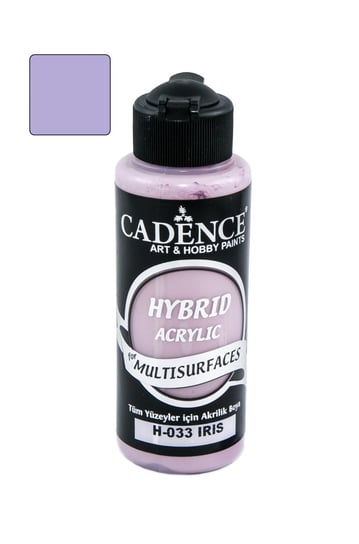 Cadence Farba Akrylowa Hybrydowa, Iris 120 ml Cadence