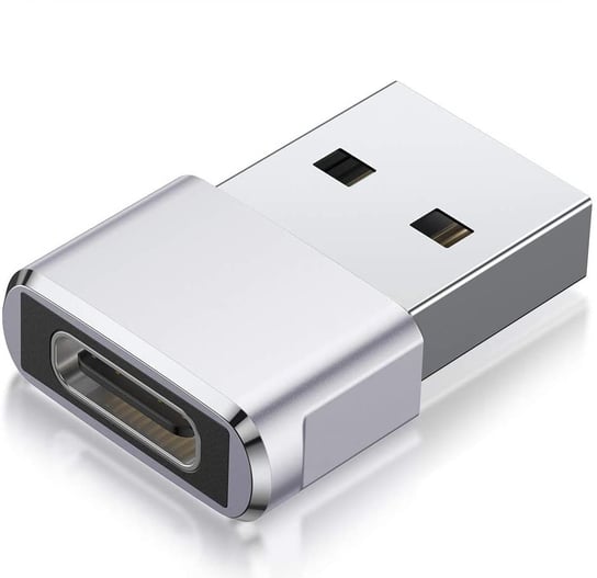 Cadorabo Adapter USB w SREBRNY - Converter USB C na USB Cadorabo