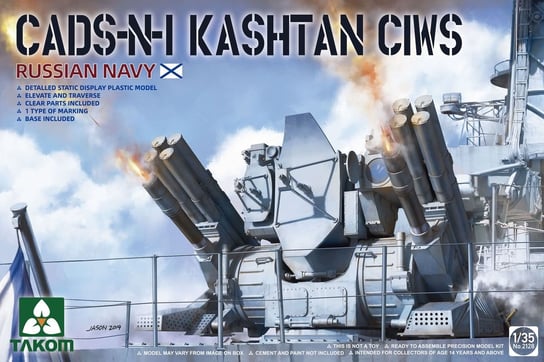 Cads-N-1 Kashtan Ciws Russian Navy 1:35 Takom 2128 Takom