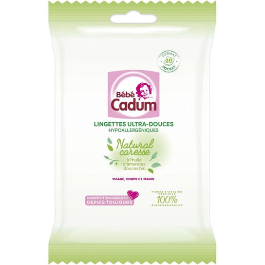 Cadum - Naturalne chusteczki Caresse Ultra Soft - Inna marka