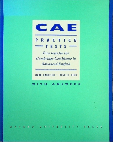 CAE practice test Harrison Mark