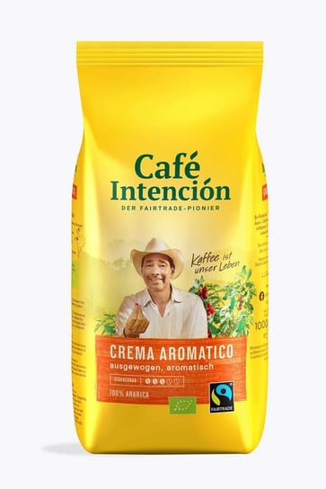 Café Intención Crema Aromatico Bio 1Kg Ziarnista J.J. Darboven CAFE INTENCION