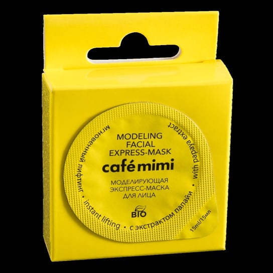 Cafe Mimi, maseczka do twarzy modelująca, 15 ml Cafe Mimi