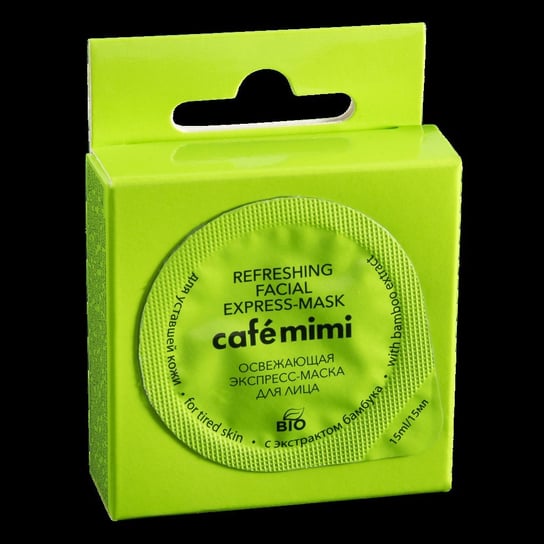 Cafe Mimi, maseczka do twarzy odświeżająca, 15 ml Cafe Mimi