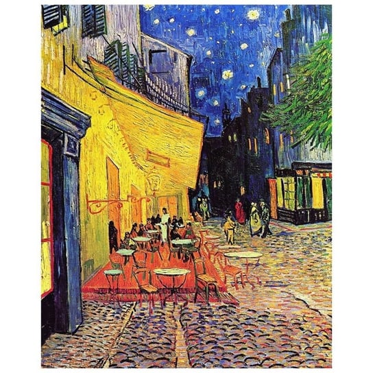 Café Terrace At Night - Vincent Van Gogh 40x50 Legendarte