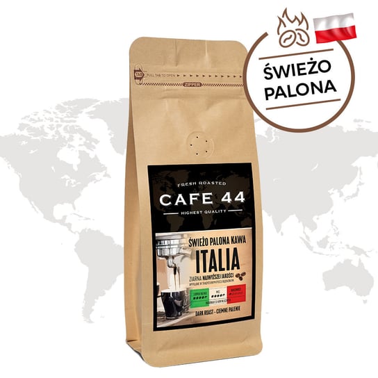 Cafe44, kawa ziarnista Italia, 200 g AGRO MMK
