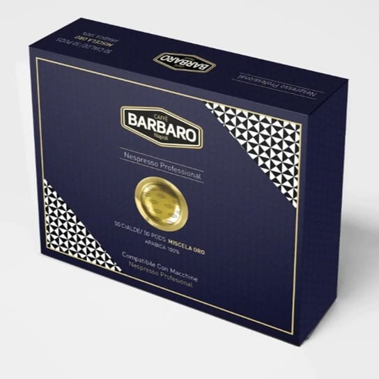 Caffè Barbaro 100% Arabica kapsułki do Nespresso Professional - 50 kapsułek Italian Coffee