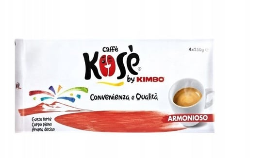 Caffe Kose by Kimbo włoska kawa mielona 4 x 250 g Inna producent
