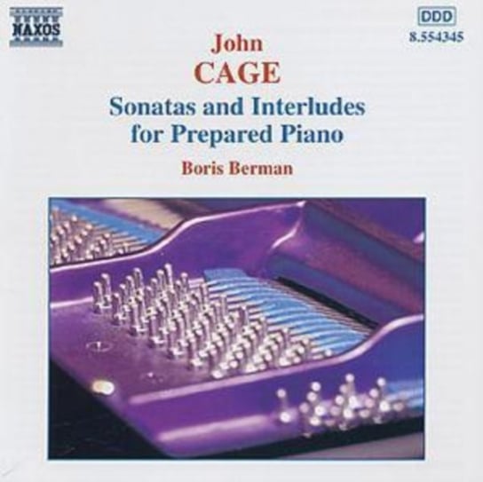 Cage : Sonatas And Interludes For Prepared Piano Berman Boris