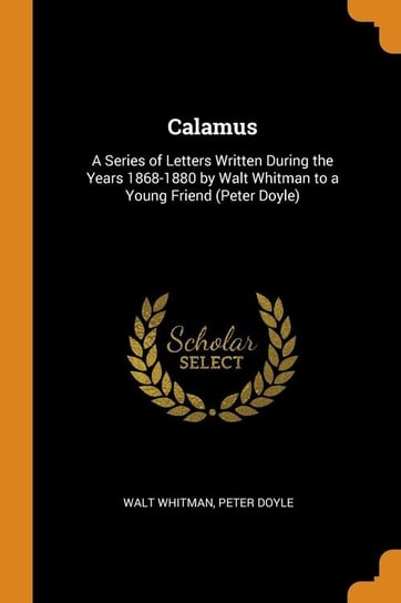Calamus Whitman Walt