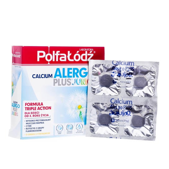 Calcium alergo plus junior, suplement diety, 16 saszetek Bio-Profil