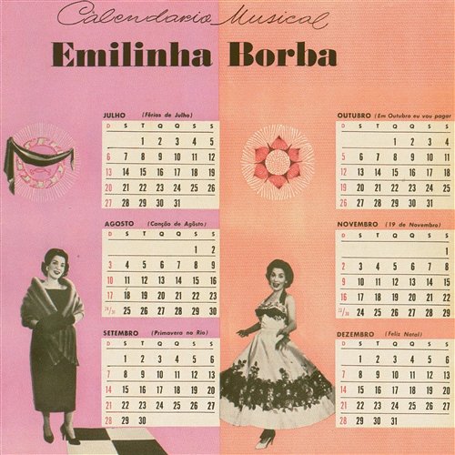 Calendário musical Emilinha Borba