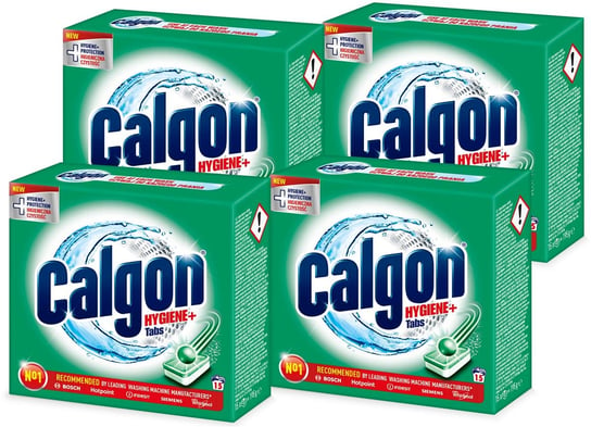 Calgon Hygiene+ odkamieniacz Kapsułki do pralki 60 sztuk Reckitt Benckiser