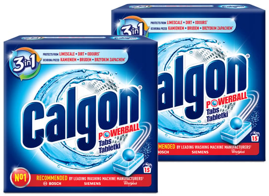 Calgon tabletki do czyszczenia pralki odkamieniacz 30 sztuk Reckitt Benckiser
